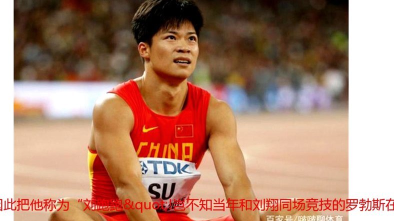 刘翔身披国旗，苏炳添9秒83，分享你的体坛世界名画 data-site-id=